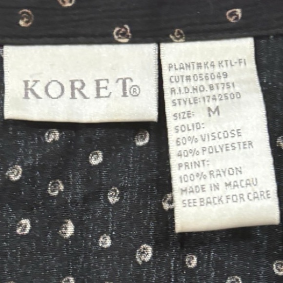 Vintage Koret Patchwork Button up - Picture 3 of 8